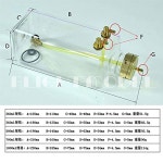 자이호비 RC 탱크 병 비행기용 투명 플라스틱