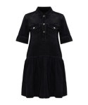 GANNI Soft Rigid Denim Mini Dress j1885