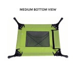 캐노피가 미들리 그린 도그 코트 24 x 30 24 x 30