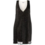 GANNI 비즈 스텝 헴 시프트 드레스 F6667