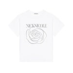 닉앤니콜 반팔티셔츠 ROSE BUTTERFLY SLEEVE TOP