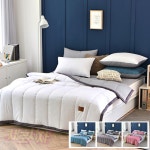 프리허그 항균 순면 알러지스킨 마이크로화이바 베개커버 50x70 차콜 1개