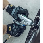 메카닉스 M-팩 충격 저항 작업용 장갑 - 남성용 내구성 안전 터치스크린 기능 세탁기 세척 통기성 X-대형 Small