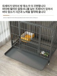 강아지 철장 애견 대형 육각 가림막 진도장 철제 펫초이스 펜스 켄넬 투명 크롬사각