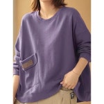 디애이치 마리에 캐주얼 오버핏 맨투맨