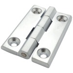 경첩 프로파일용 다이캐스팅 부영경첩 인스텍 KB 레치원 성신철물 철문 장식장 은색무광 1개 H6040-50 DRH-6040-50CV