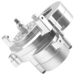 MN 모델 G500 1 12 RC 크롤러 카 와 호환되는 모터 기어가 장착된 Vgoohobby 금속 변속기 기어박스 MN86K