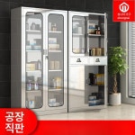 병원 보관함 철제 시약장 스테인리스 0 캐비닛 상하문형 약국 201 락커 0 중이말유리문