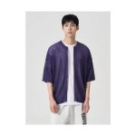 에잇세컨즈 메쉬 라운드 반소매 집업 카디건 26475aey3u