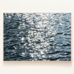 반짝이는 수면 바다 윤슬 잔잔한 물결 따스한 감성 사진 포스터 액자 02 무광 00 A5