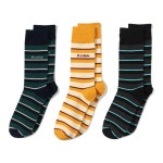 코닥 스트라이프 크루 삭스 2710