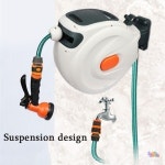 10 20m 자동 되감기 호스 릴 7 패턴 노즐 워터 정원용 슬로우 시스템