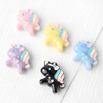 비즈아이 레진통과형 양면유니콘 세로홀 18 5x16mm 1개 6559-14