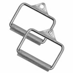 피트니스 매니악 2X 핸들 케이블 부착 기계 운동 D-핸들 스터럽 1쌍