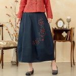 디얼마미 꽃자수 항아리 치마 미시옷 엄마옷 생활한복 중년 여성 마담