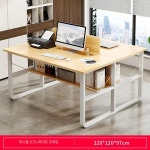 사무실 책상 2인 스터디룸 바른자체 테이블 자습실 기본 사이즈 DNZ006217