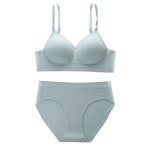 완전편한 고탄력 밴딩 슬림 8컬러 브라 팬티 세트 노와이어 심리스 브라 후크 브라렛 속옷세트