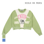 에꼴드파리 배색포인트 맨투맨 티셔츠 rb33ctbm63z