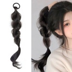 헤이피스 묶은머리 헤어밴드 부분가발