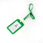 목걸이 사원증 그린 학생증 출입증 목걸이줄 케이스 KYR-WFJTJW7