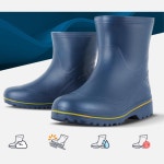 식당 농장 세차 원예 논슬립 방수 반장화 방수신발 발편한