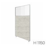 HOR 30T 아치 반유리파티션 H1150