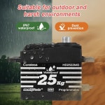 HobbyPark 방수 RC 서보 25KG 고토크 메탈 기어 디지털 1 12 1 10 트럭 버기 프로그래머블 2BB 제어 각도 180 HV 코어리스 모터 Core Motor