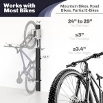 라이프 기계식 트 간편한 자전거 보관소 이 수직 벽걸이 랙 찾기 LF-EBR1