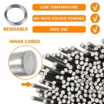 알루미늄 용접봉 저온 브레이징 와이어 스테인레스 스틸 구리 철용 간편한 용접