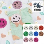 의류 패치 컬러 스마일 캠핑용품 열스티커 감성캠핑소품 스마일라식 와펜 개성있는 간지템