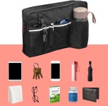 컵 홀더가 롤레이터 가방 접이식 워커용 워커 가방 파우치 액세서리 보관 롤링 파우치