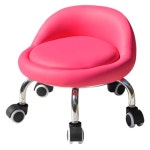 앉은뱅이 바퀴 의자 등받이 좌식 스툴 낮은 이동 바퀴달린 작업 편한 회전