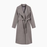 시슬리 버디 숄카라 벨티드 롱 코트 SACTC6561
