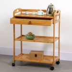 원목트롤리 왜건 웨건 주방 카트 선반 서빙 엔틱 바퀴 미용실 서빙카 서랍 트레이 원목