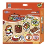 종이나라 종이나라 세계음식 글라스아트 아시아 MIX 4개