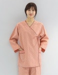 면60 폴리40 자카드원단 검진복 공용상의 S0263