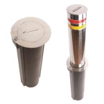 출입통제 상하 이동형 스텐볼라드 주차말뚝 카스토퍼 진입금지봉 도크범퍼