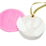 나뭇잎 몰드 4구 캔들 아트 공예 베이킹 초콜릿 DIY