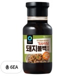 대상 청정원 청정원 기사식당 돼지불백양념 280g 21개