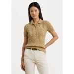 폴로랄프로렌 Ralph Lauren Petite 로렌 랄프 페티트 케이블 니트 코튼 폴로 점퍼 - 셔츠 6685228
