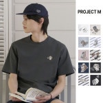 프로젝트엠 프로젝트M 공용 콜라보 쿨텐션 와펜 반팔티 EPF2TR3952