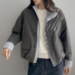 여성 콘트라스트 아가일 베이직핏 41553114