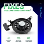 블루스타즈 14 165 07-S 반동 스타터 풀 스타트 - 콜러 XT-6 XT-7 잔디 깎는 기계 교체 14-165-01 14 XT149 XT173 XT650 XT675 XT800