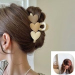 포인트 반묶음 헤어핀 악세사리 머리핀 진 고급스런 머리핀 헤어집게