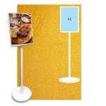 카페 스탠드메뉴판 스탠드안내판 카페배너 포스터 A3