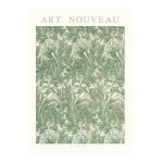 포스터 윌리엄 모리스 아르누보 그린