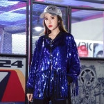 반짝이 난타 공연복 스팽클 댄스의상 무대의상 라인 의상 D 1325 탑 B M 상단 사이즈 C L 원사이즈