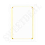 A4 상장용지 G1 160G 20장 1팩 무지상장종이 금박상장용지 상장종이 상장인쇄용지 정성배송