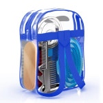 가방 라라 펫 그루밍 키트 - 말 청소 관리 택룸 용품용 11개 브러시 세트