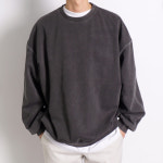 남자 오버핏 피그먼트 맨투맨 105 110